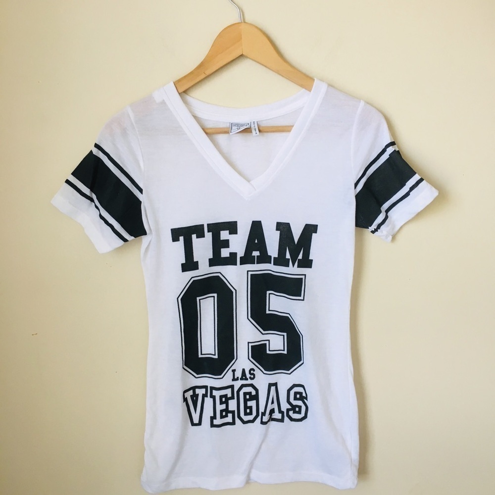 Las Vegas Baseball Style Tee